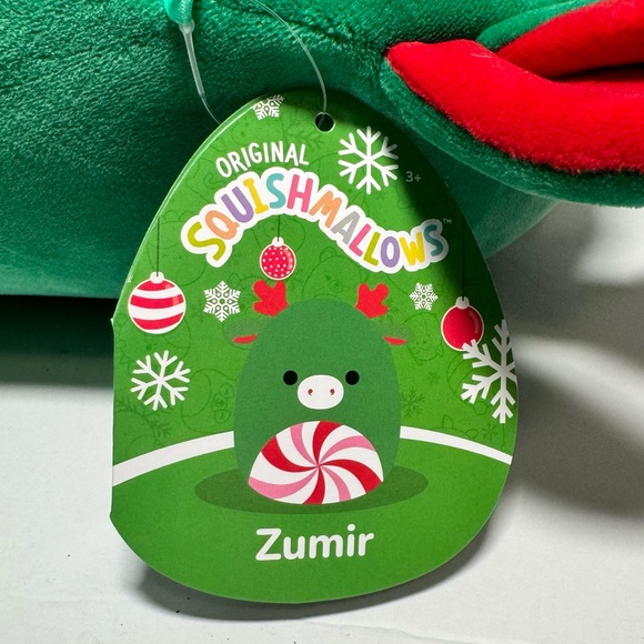 NWT Zumir Christmas Moose Reindeer Squishmallow - Picture 4 of 4